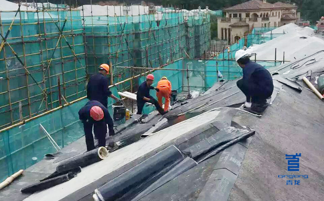 卡納湖谷屋面防水采用青龍復合防水系統 防水材料