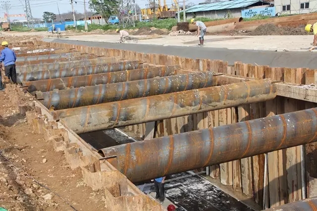 青龍承接中山某綜合管廊防水材料供應及施工 防水材料