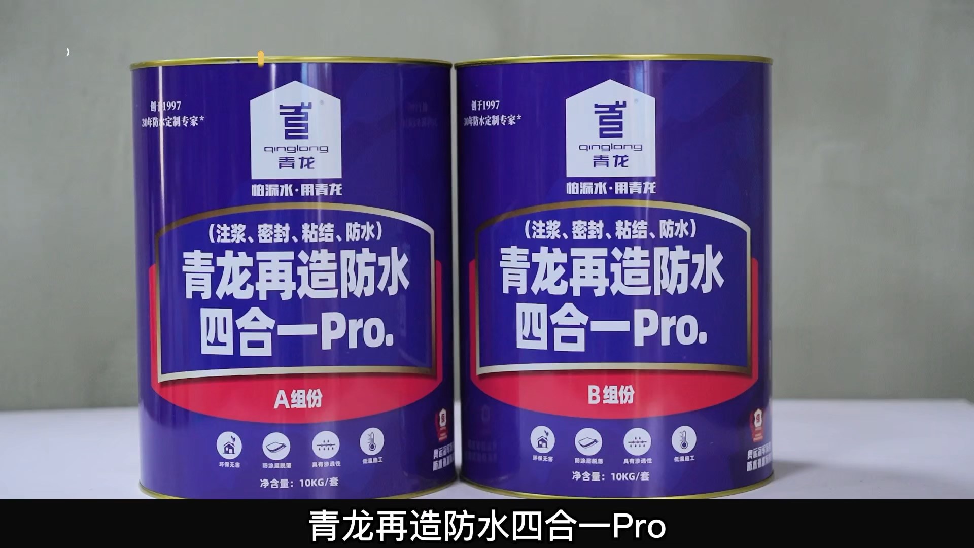 青龍再造防水四合一 Pro.(注漿、密封、粘結 、防水)